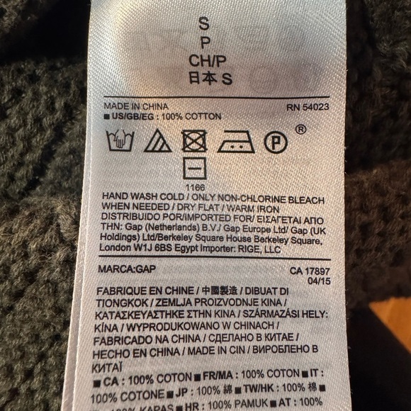 Gap Mock Neck Olive Green Women's Sweater - Picture 6 of 12